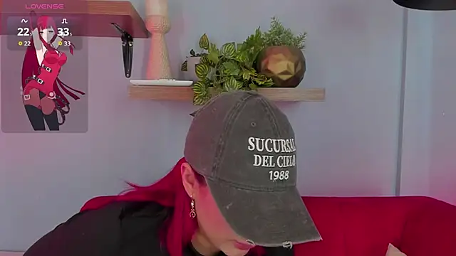 Cristalfoxy  online show from April 3, 8:18 pm