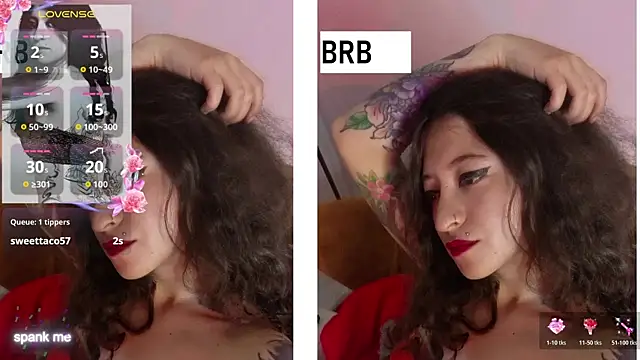 Roshhell1 online show from November 6, 8:20 am