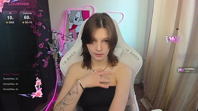 AudreyyKim online show from April 2, 8:12 am