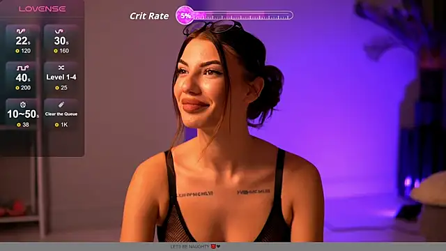 LunaVyx online show from November 2, 8:56 pm