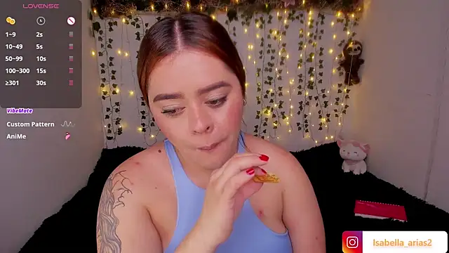 isabella arias2 online show from November 25, 8:05 am