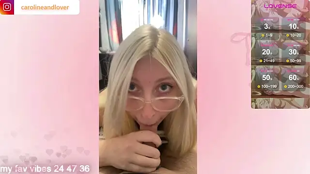 Caroline lover  online show from November 14, 9:53 am