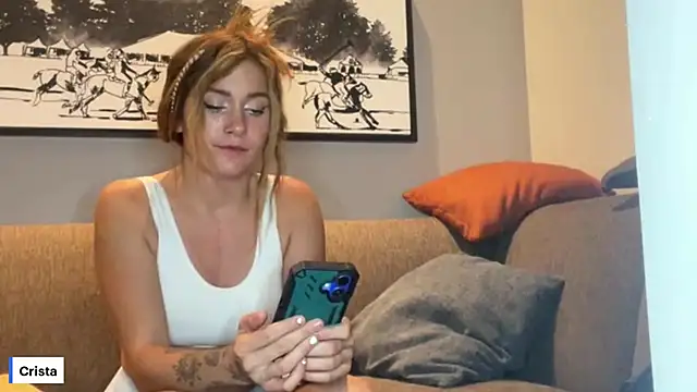 Snapshot of cristasworldxoxo chatting on September 25, 4:44 am cristasworldxoxo online show from September 25, 4:44 am