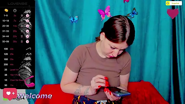 LillyRayRay online show from January 12, 4:18 am