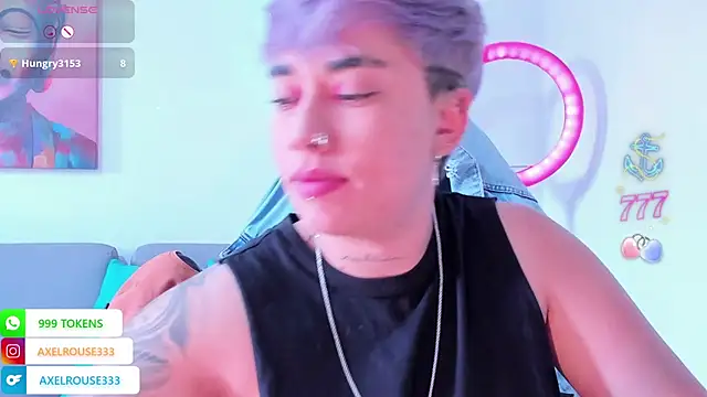 AxelRouse3 online show from April 18, 7:58 pm