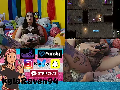 KylaRaven online show from April 27, 2:41 am