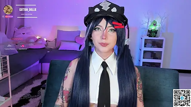 Cotton dollie online show from March 31, 3:45 pm