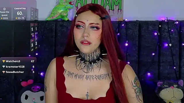 maliciaXpoison online show from July 13, 4:02 am