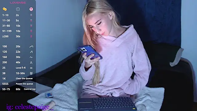Celeste pg online show from May 15, 11:40 pm