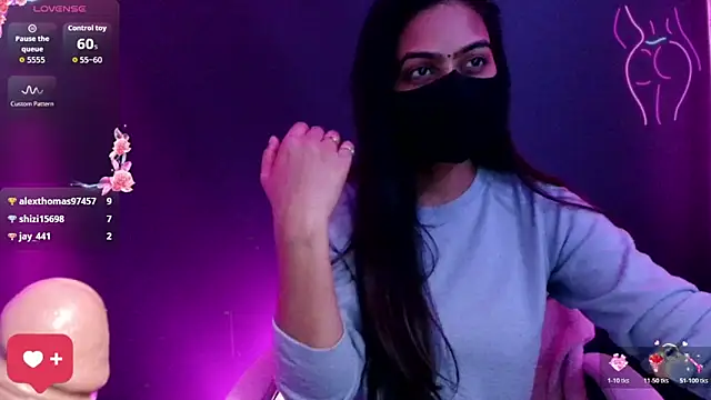 DesiZoya online show from November 23, 11:28 pm