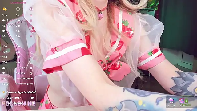 AmyRose6969 online show from July 3, 6:25 pm