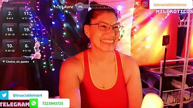 LaInsaciableIntensa online show from November 28, 2:25 am