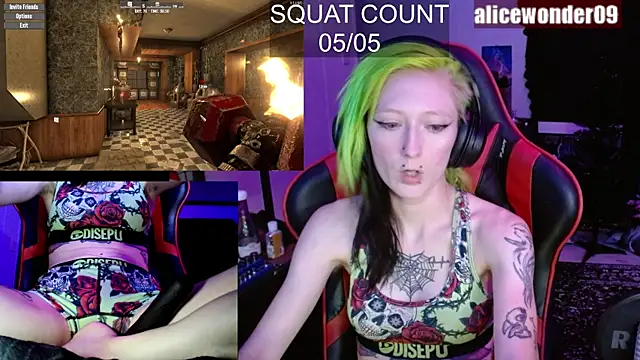 alicewonder09 online show from November 17, 5:08 am