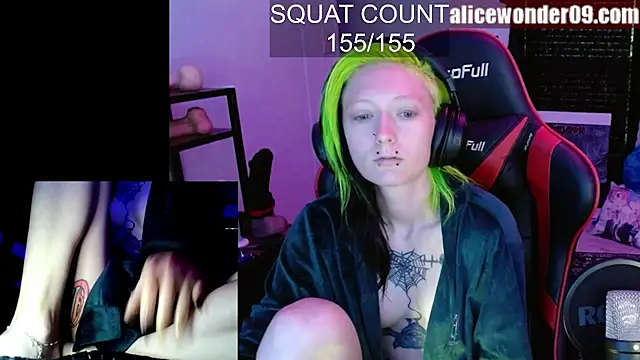 alicewonder09 online show from October 20, 12:30 pm