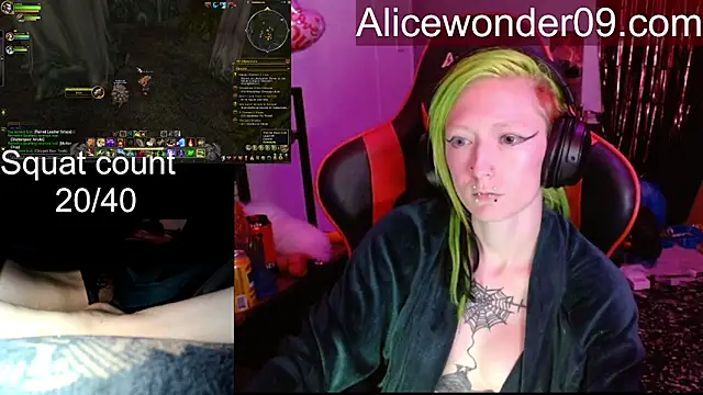 alicewonder09 online show from March 2, 7:15 am