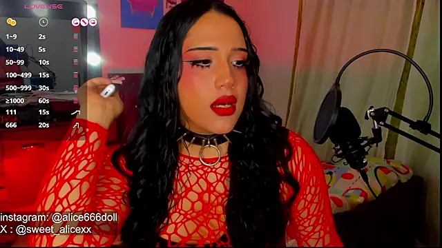 SWEET ALICEXX online show from February 16, 7:25 pm