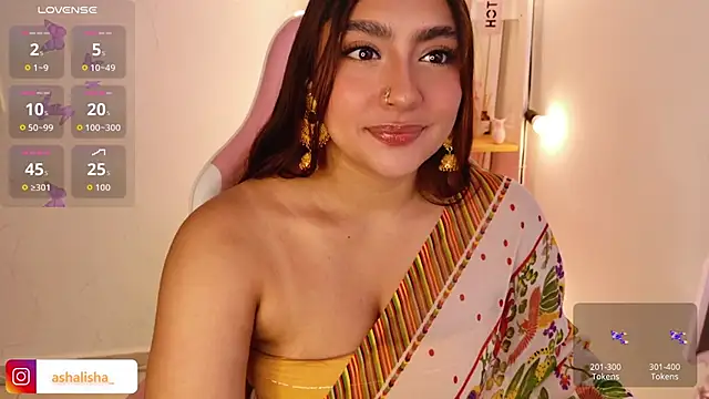 ashalisha online show from February 14, 1:57 pm