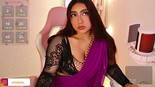 ashalisha online show from February 10, 2:20 pm