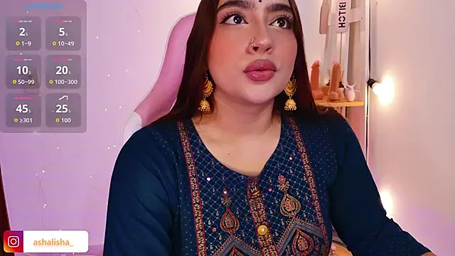 ashalisha online show from December 22, 2:31 pm