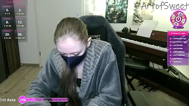 ArtofSweet online show from April 6, 8:21 pm