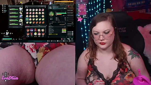 evamila online show from April 16, 1:06 am