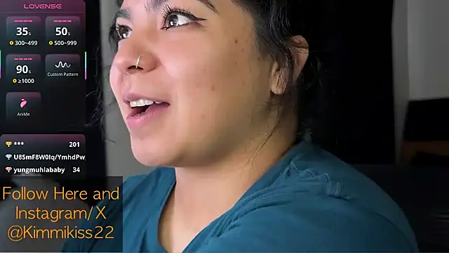 kimmiakiss22 online show from October 31, 10:03 pm